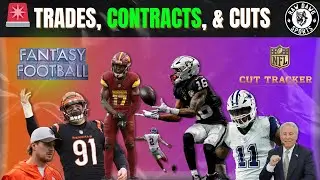 NFL Cut Tracker: Pickett TRADED, Parsons Drama, & Fantasy Football Fallout