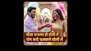 Jija Kaye mat baro holi pe rang bharo chamkani choli me viral song sanoj Madhav holi 2026 holi