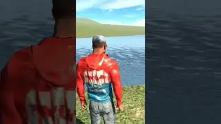 FortunerVsRange Rover Deep River Challenge In Indian Bike Driving 3D Game #indianbikedriving#shorts
