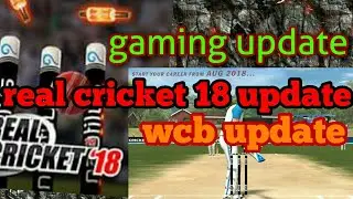 gaming update of wcb & rc18