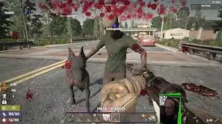 Murder attempt no 1 by lodk. Visiting the medic in Navezgane.