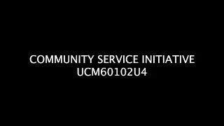 Community Service Initiative | UCM 60102U4 | Group 1 | Lecture Section 2