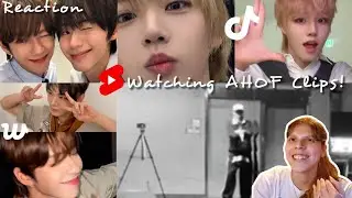 REACTION | Watching AHOF Clips! (WEVERSE, YT Shorts, Tiktoks) 