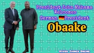 🇬🇭 Президент Джон Махама официально приветствует президента Германии в Доме Юбилея | Исторический...
