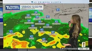 Lluvia para viernes y sábado en toda la región