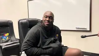 Kansas Defensive Tackle Keenan Caldwell Press Conference 10-28-25