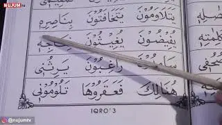 Sesi7 iqra 3 halaman19-20 mad asli wau sukun