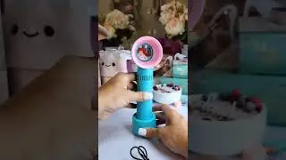 Portable Bladeless Fan Mini Handheld Fan