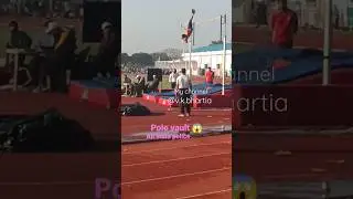 Pole vault All India police #viral #video #fitness #reels #shorts 😱🇮🇳🔥💯