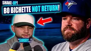🔥 2 MINUTES AGO: Bo Bichette Will NOT Return to the BLUE JAYS | Reynolds Reveals the REAL Reason