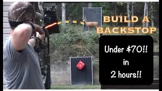 Archery Backstop Build