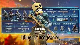 Call of Duty: Mobile | Passe de Batalha: Season 01 - Wings Of Vengeance  🐦