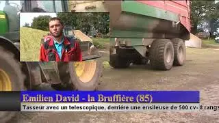 A Ensilage Le patron est au Silo témoignages cuma 2016
