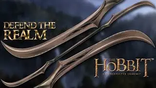 Mirkwood Double-Bladed Polearm