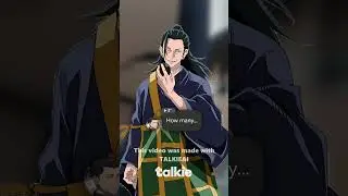 Geto Teaches Gojo how to Count