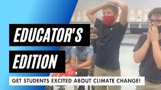 Solutions board game for climate education