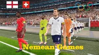 England 🏴󠁧󠁢󠁥󠁮󠁧󠁿 vs Switzerland 🇨🇭 Football Men ⚽ Group E ⚽ Nemean Games
