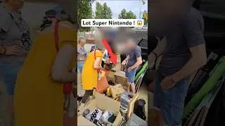 GROS LOT RETROGAMING au vide-grenier 😍 SEGA Master System + Super Nintendo&hellip;