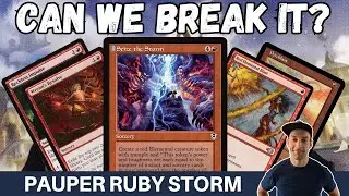 AN AMAZING NEW TAKE! Pauper Ruby Storm is evolving and getting better and better! Lets push it!