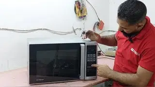 كيفية إصلاح ميكرويف لا يسخن التاتش بيعلق (الزراير بتعلق)
