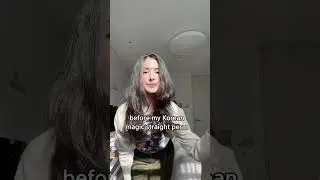 Korean straight perm before & after🇰🇷🤯