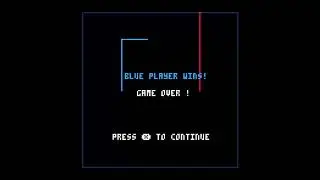 LIGHT BIKES ~ TRON LIKE PICO 8 Fantasy Virtual Console Lexaloffle Games www lexaloffle com