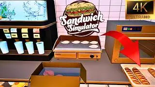 The Art of the Perfect Sub | Sandwich Simulator Gameplay (4K60FPS) | NO COMMENTARY