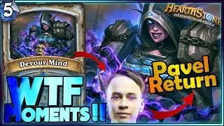 PAVEL RETURN | Hearthstone Frozen Throne WTF Moments