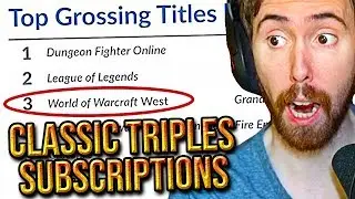 Asmongold Reacts To Classic TRIPLING WoW Subscription Numbers - Bellular