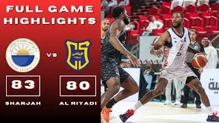 Al Riyadi vs Sharjah Game Highlights