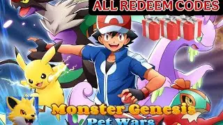 Monster Genesis Pet Wars & All 6 Giftcodes 🎁🎁Free 6 Codes Monster Genesis Pet Wars + Redeem Guide