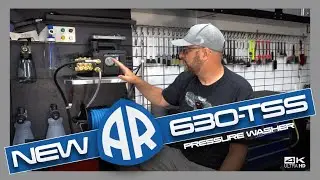 NEW AR630-TSS PRESSURE WASHER | Setting up an Exciting New Addition to my Detailing Garage