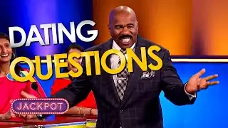 LAUGH OUT LOUD Dating Questions On Family Feud USA!