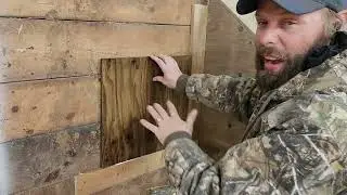 Installing a Chicken Door for our Barn Coop