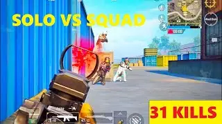 Solo Vs Squad 31 Kills | Soul Owais New World Record Pubg Mobile