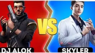 Dj alok vs Skyler match.who is the king? 2alok vs 2skyler