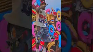 Chris Brown performing Ayo at Breezy Bowl