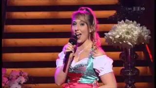 MICHELLE RYSER - Auftritt beim Silvesterstadl 31.12.2013 in Klagenfurt