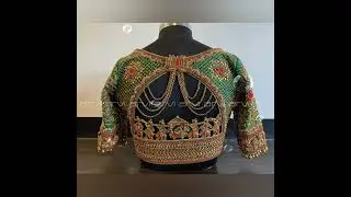 beautiful bridel maggam work blouse designs (A&S creative thoughts )