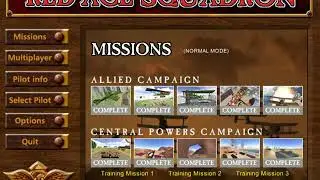 Red Ace Squadron Ost Menu
