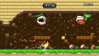 New Super Mario Bros. U - Challenges: Star Connection (Wii U)