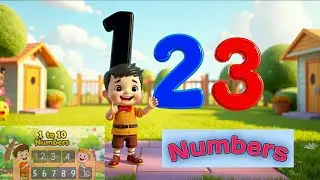 Number Song 1-10 for Children | Counting Numbers for Nursery Kids | 1234 Numbers with Animation