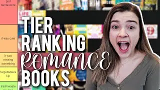 ranking romance books from my favorite romance authors 😇💞✨