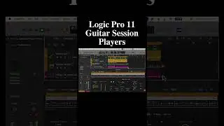 Logic Pro 11 Guitar Session Players 