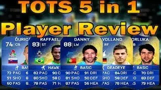 5 in 1 TOTS Player Review Hybrid Squad Builder ft Danny Volland and Raffael