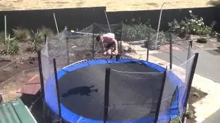 Kid Breaks Neck On Trampoline