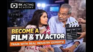 Actors Are Trained for Real Camera Work #actingclass #sharafkhan #rkmittal #actingschool