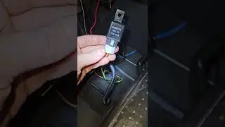 ESQUEMA DO RELE AUXILIAR DE BOMBA (AUTOMOTIVE RELAY) SEM IDENTIFICA&Ccedil;&Atilde;O DOS PINOS.