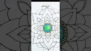 Как нарисовать кабашон карандашами, @firussa_art #рисунок #рисование #simpleart #music