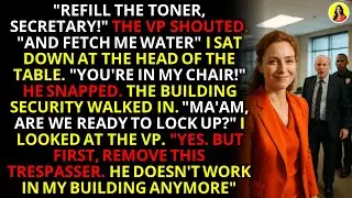 Secretary's Corporate Revenge: I Bought the Building and Fired My Boss